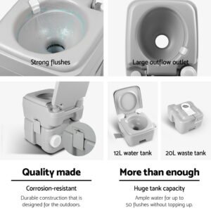CAMP TOILET 20L T FC 03
