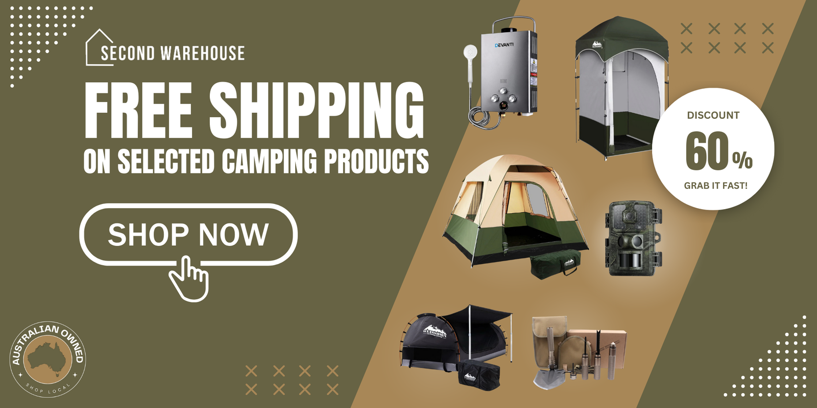 Free Shipping Camping