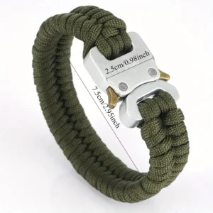 Paracord Braided Wrist Band 2