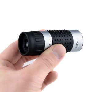 Compact 7X18 Monocular Telescope For Hunting Golf Hiking And Bird Watching - Rangefinders