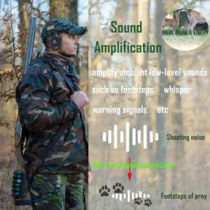 YHKEMA Passive Shooting Hunting Earmuffs 3