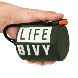 Green Emergency Sleeping Bags Outdoor Survival