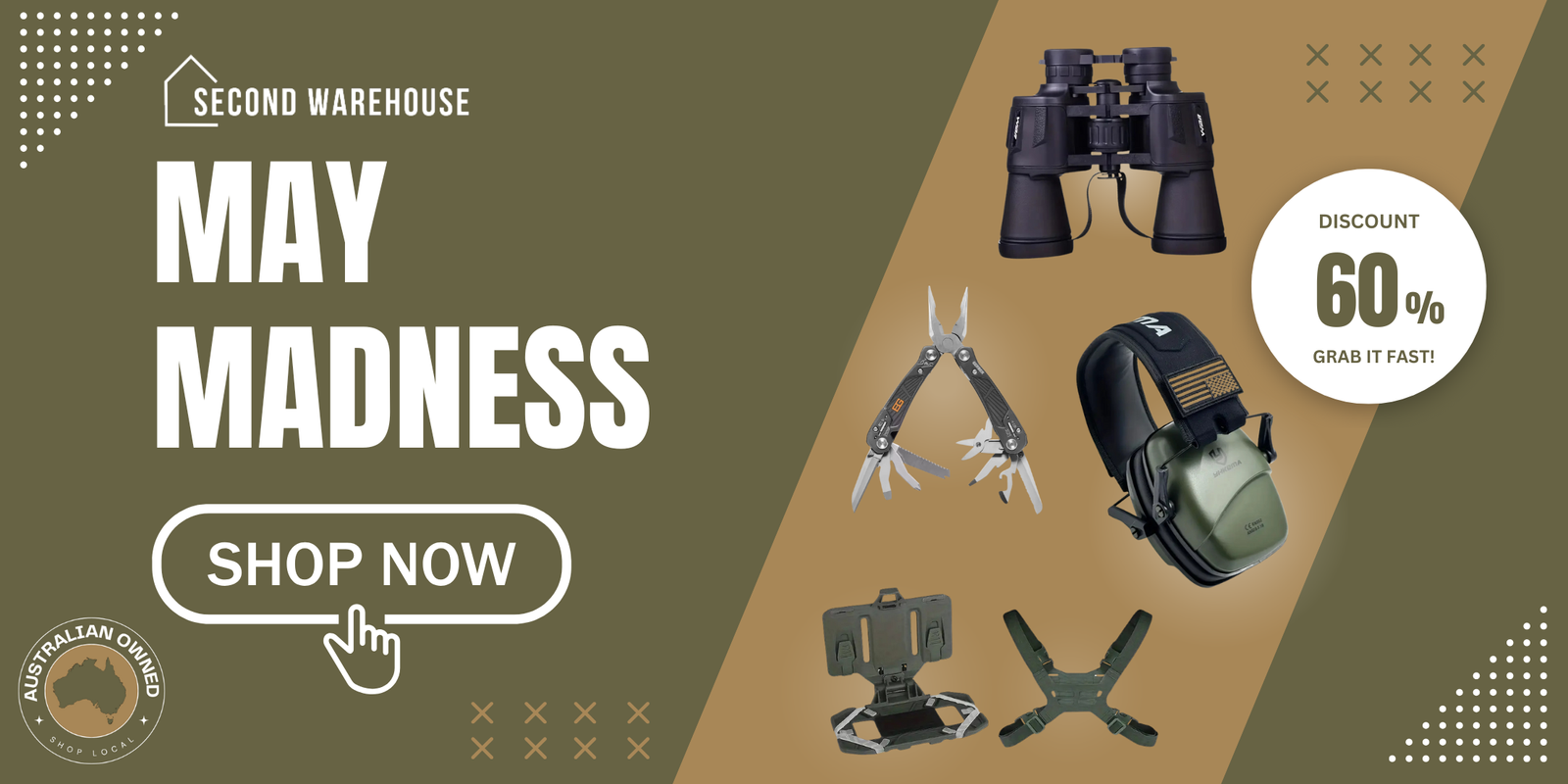 May Madness Sale Banner