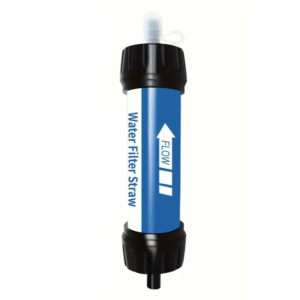 1pcs Mini Water Purifier Straw, Personal Water Filter Straw, ABS Material, Multi Color, No Magnesium