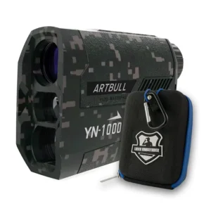Camouflage Hunting Rangefinder – Laser Distance Meter (650 / 1000 m), Flag‑Lock & Slope Modes, 6× Magnification Monocular