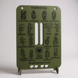 PREP READY 3D-Printed Knot Tying Training Board With Stand