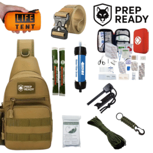 PREP READY Survival Kit – Compact, Lightweight Essentials for Camping, Hiking, and Emergency Preparedness