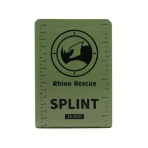 Army Green RHINO RESCUE 18 Inch Lightweight Folding Splint