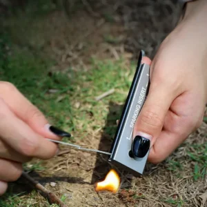Magnesium Fire Starter Kit – Waterproof Flint & Steel Rod for Survival, Camping, Hiking & Emergency Gear